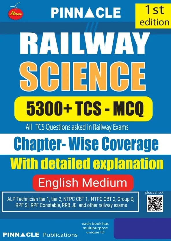 Pinnacle Railway Science 5300 TCS MCQ